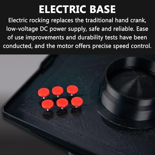 Procesador orbital con base oscilante eléctrica para revelado de película de gran formato 8x10 4