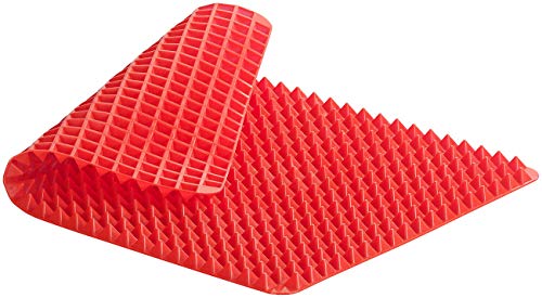 Rosenstein & Söhne Tapis de Cuisson en Silicone avec revêtement antiadhésif et Picots pyramidaux