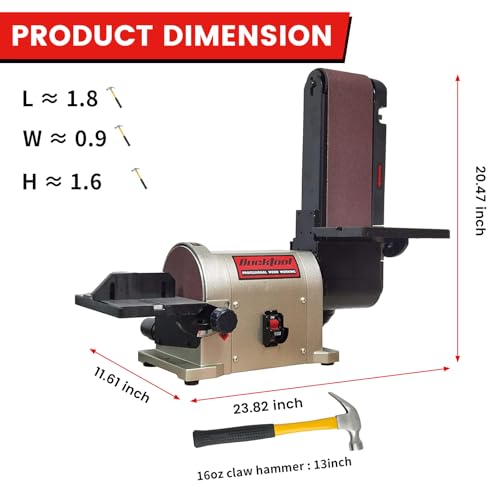 BUCKTOOL 5.0A Belt Disc Sander