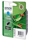 Marque OEM : Epson Epson Stylus Photo R 1800 - Original Epson C13T05424010 / T0542 - Cartouche d\'encre Cyan - 13 ML