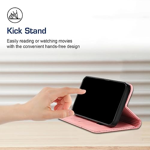 Coque Cuir Xiaomi Redmi K70E Protection Intégrale Rose Gold - 5
