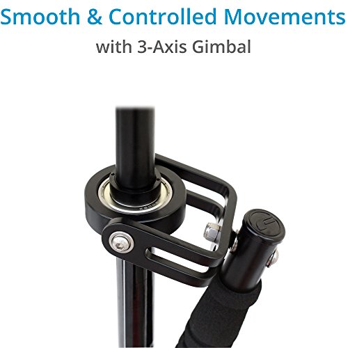 FLYCAM HD-5000 Video DSLR Camera Stabilizer | Handheld Steadycam | Quick Release + Table Clamp (FLCM-HD5-QT) - Image 5