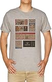 entradas antiguas de conciertos Cómodo Vendax Entradas Antiguas Camiseta Hombre Gris