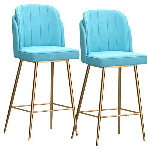 Taburetes Altos de Cocina Negro Respaldo Marca LIKUHLI