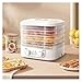 Food Dryer Machine for Home,Digital Multi-Layer Fruit Dryer,Adjustable Temperature Meat,Compact Food Dehydrator for Home Kitchen(Blue)