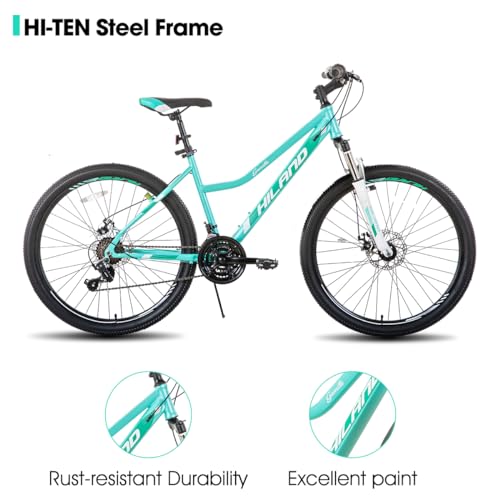 Hiland 26 Inch Womens Mountain Bike, with Step-Through