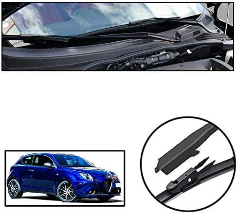 Tergicristallo Anteriore dell'auto Tergicristallo Anteriore del lunotto Posteriore, per Alfa Romeo Mito 2008-2018