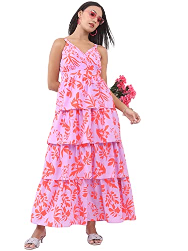 Image of Ketch Women Regular Fit Printed Sleeveless Dress
