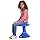 ECR4Kids ACE Active Core Engagement Wobble Stool, 15-Inch Seat Height, Flexible Seating, Red
