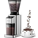 SHARDOR Conical Burr Coffee Grinder Electric with Precision Electronic Timer