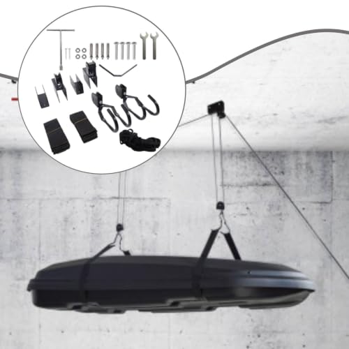 Soporte de techo multifuncional de poleas para cargas de 60 kg 4
