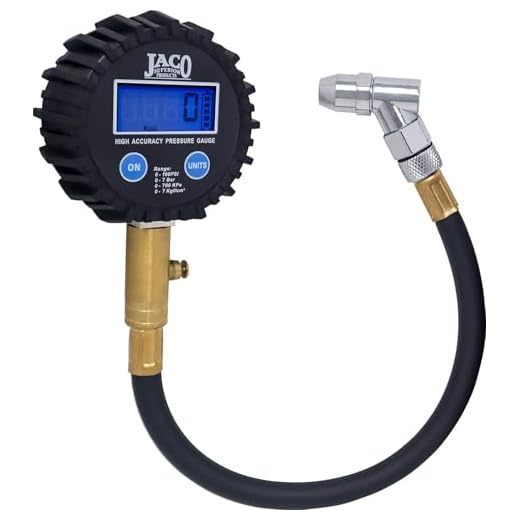 JACO ElitePro Digital Tire Pressure Gauge - Professional Accuracy - 100 PSI