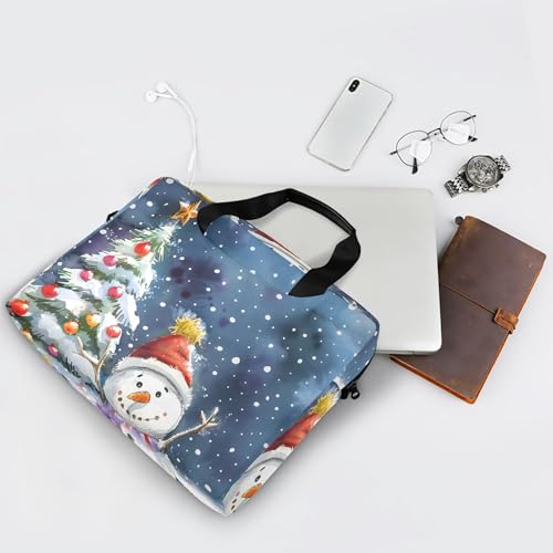 Maletín para portátil con diseño navideño, 13-15.6 pulg. miniatura 7