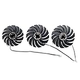 Ports USB: 4 broches QKFTCSDW 3 Ventilateurs PLD09210S12HH PLD10010S12HH 85MM 95MM compatibles avec Carte Graphique RTX2070S 2080 2080S 2080ti Gaming X Trio(3 Fan)