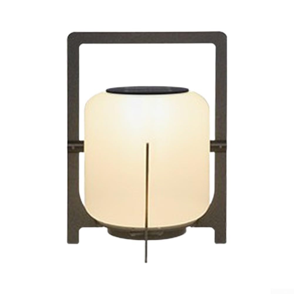 Lanterna solare del LED 26x19cm Lampada da tavolo esterna calda