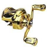 BILLINGS GD Baitcast Angelrolle, Kraftvolle Leichte Glatte...