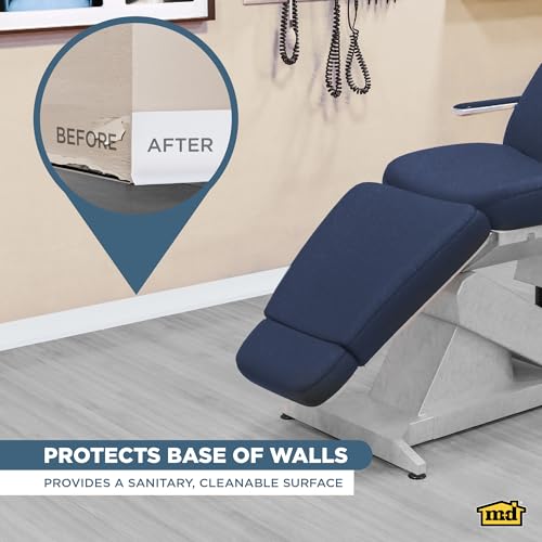M-D Building Self-Stick Vinyl Wall Base, Snow White, 2-1/2in x 20ft by M-D Building Products - Used condition - Image 3