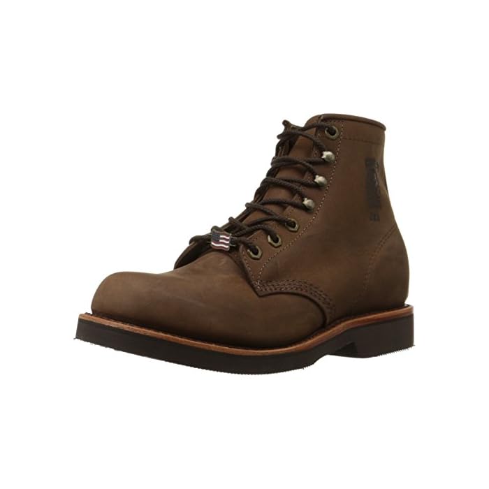 Rugged Handcrafted Lace-Up Boot 