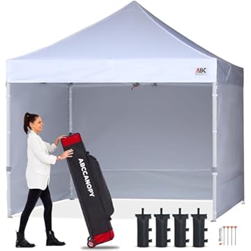 canopy tent with walls