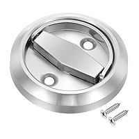 PATIKIL Encastré Porte Poignées 70mm/2,75" Dia, 4 Paquet Rond