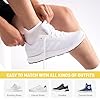 Effeet Calzini Uomo Donna Corti 6 Paia, Calze Running Corte Estive, Calzini Sportivi Alla Caviglia, Calzini Traspiranti Adatte per Sport, Tennis, Lavoro, Casa, Multi 39-42 #5