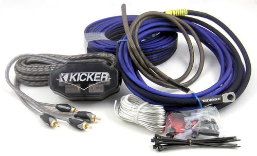 Image of Kicker 05CK8 8-Gauge 2-Channel Complete Amplifier Kit