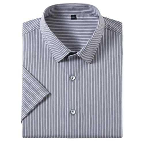 Chemise manches courtes unie homme à col carré et coupe ample USTZFTBCL