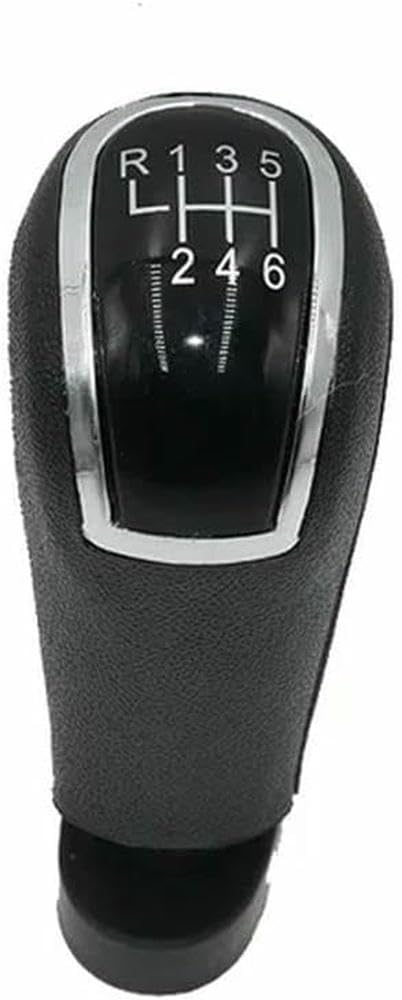 Gznbb 6 Speed Knob Car Manual Gear Shift Knob Boot Cover Gaiter Lever Shifter Handle Stick, For Skoda Fabia 1 Mki 2000 2001 2002 2003 2004-2008