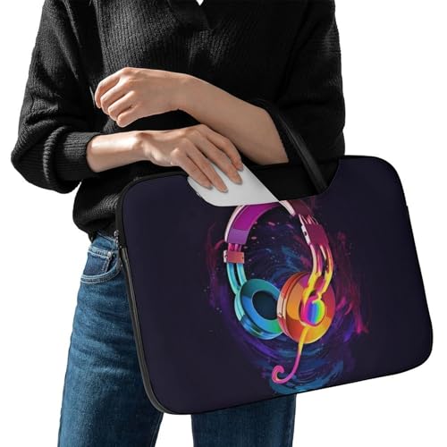 Bolsa para Laptop de 15.6 Pulgadas Impermeable de Cuero miniatura 2