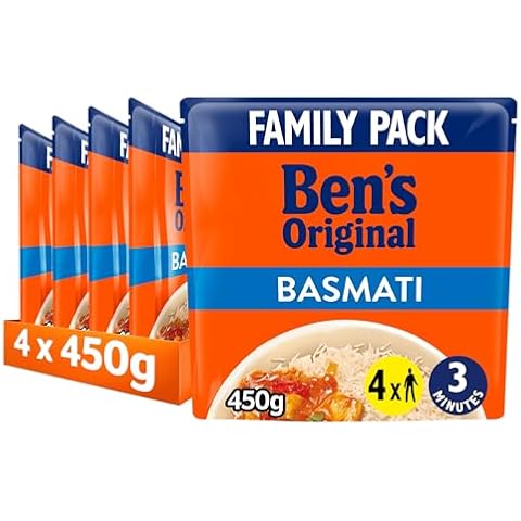 Ben's Original Basmati Microwave Rice Family Pack Cover
