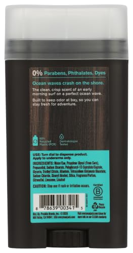 Image of Every Man Jack, Deodorant Sea Salt, 2.7 Ounce