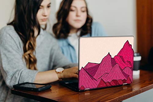 Image of Galaxsia The Mountains Vinyl Laptop Skin /Sticker /Cover /Decal Compatible for Any 15 to 15.6 Inches Laptop (Hp /Dell /Sony /Acer /Lenovo /Asus. Etc) Or Notebook.