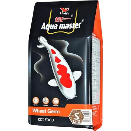 Aqua Master Wheat Germ Fish Food, 11-Pound/Bag, Small