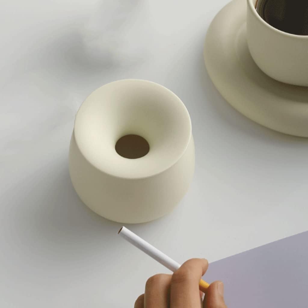 Portacenere Elegante Posacenere Creativo in Ceramica Posacenere da Tavolo Semplice Ashtray da Tavolo