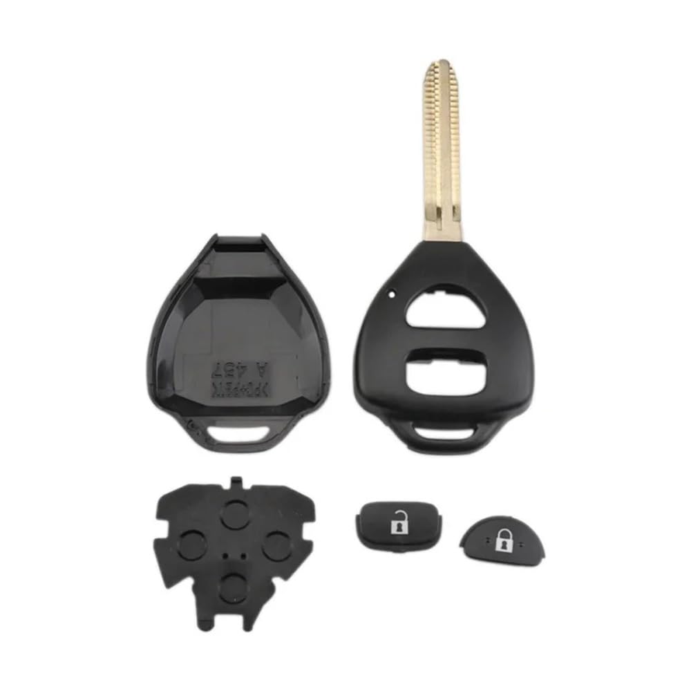 Xukey, Guscio Sostitutivo Per Telecomando Auto, Con 2 Pulsanti In Gomma - Foto 4