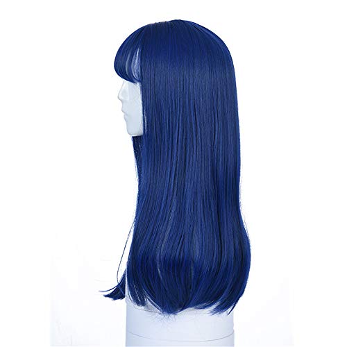 Perruque Cosplay bleue Mignon : solution pour volume et boucles parfaites - 3
