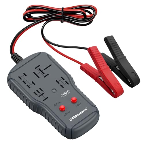Comprobador De Relés, 12V/24V Herramienta De Diagnóstico De Relé De Coche, Probador De Retransmisión, Para Reparación Automática, Herramienta De Diagnóstico De Relé De Coche