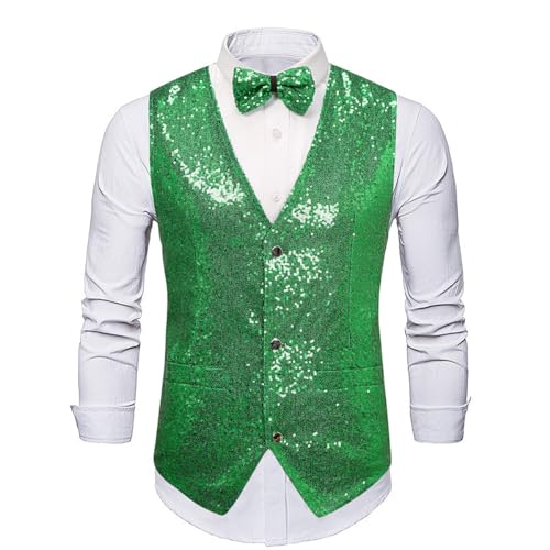 [AIPIPI] �����Y �X�e�[�W�ߑ� ���l�N�^�C�t�� �X�p���R�[�� �W���x�X�g �J���[�x�X�g ���䉉�o�� �L���L���ߑ� B1019 (2XL, �O���[��)