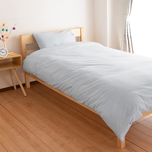 シルフィーズ 掛け布団カバー セミダブル グレー 綿100% 綿 綿100 布団カバー かけ布団カバー 掛布団カバー 単品 おしゃれ かわいい 柔らかい 170×210cm