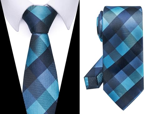 Image of Passabin Tie For Men Necktie Woven Jacquard Neck Ties Set 6 PCS