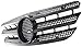 Evan Fischer Grille Assembly Compatible with 1998-2003 Mercedes Benz ML320, Fits 2003-2005 Mercedes Benz ML350, Fits 1999-2001 Mercedes Benz ML430 Black Shell and Insert MB1200139