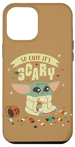 Coque iPhone 12 Pro Max Star Wars Grogu motif Halloween anti-choc
