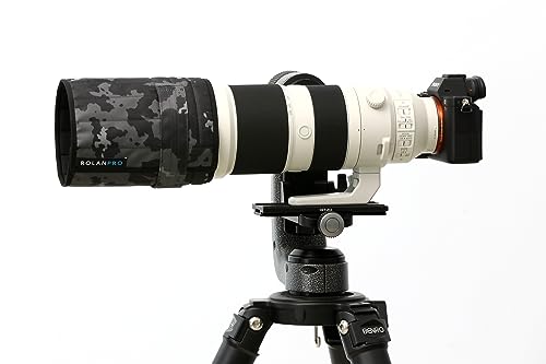 Rolanpro Sony FE200-600mm F5.6-6.3G OSS low wheel lens folding soft lens cover-compact and convenient replacement cover(18#)
