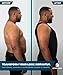 QORE LOGIQ Gynecomastia Compression Shirts for Men - Sleeveless Slimming Undershirts Tummy Control and Body Shaper Tank Top Black 5XLT (Tall Fit)