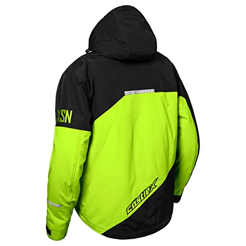 Image of Castle X Men's Phase G4 Jacket (Black /Hi-Vis - Small)