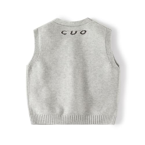 Cute Cartoon Rabbit Baby Girls Toddler Vest Warm Sleeveless Jacket Knitted Spring Winter Kids Waistcoat Easter Bunny Style2