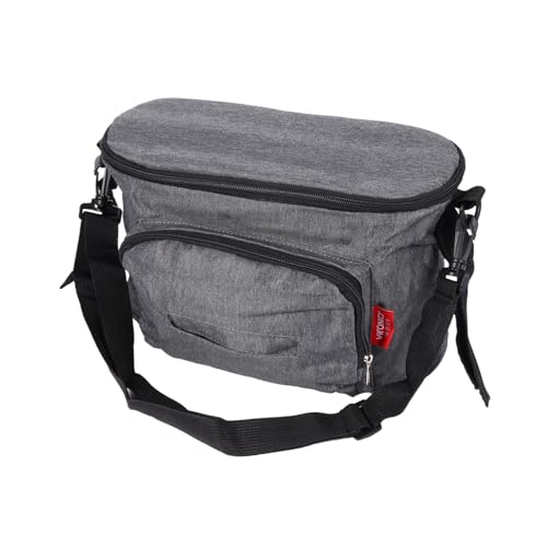 BESPORTBLE Stroller Organizer Bag with Insulated Cup Holder Multi Pocket Storage for Diapers Snacks and Essentials for Walks with Pushchair Caddy