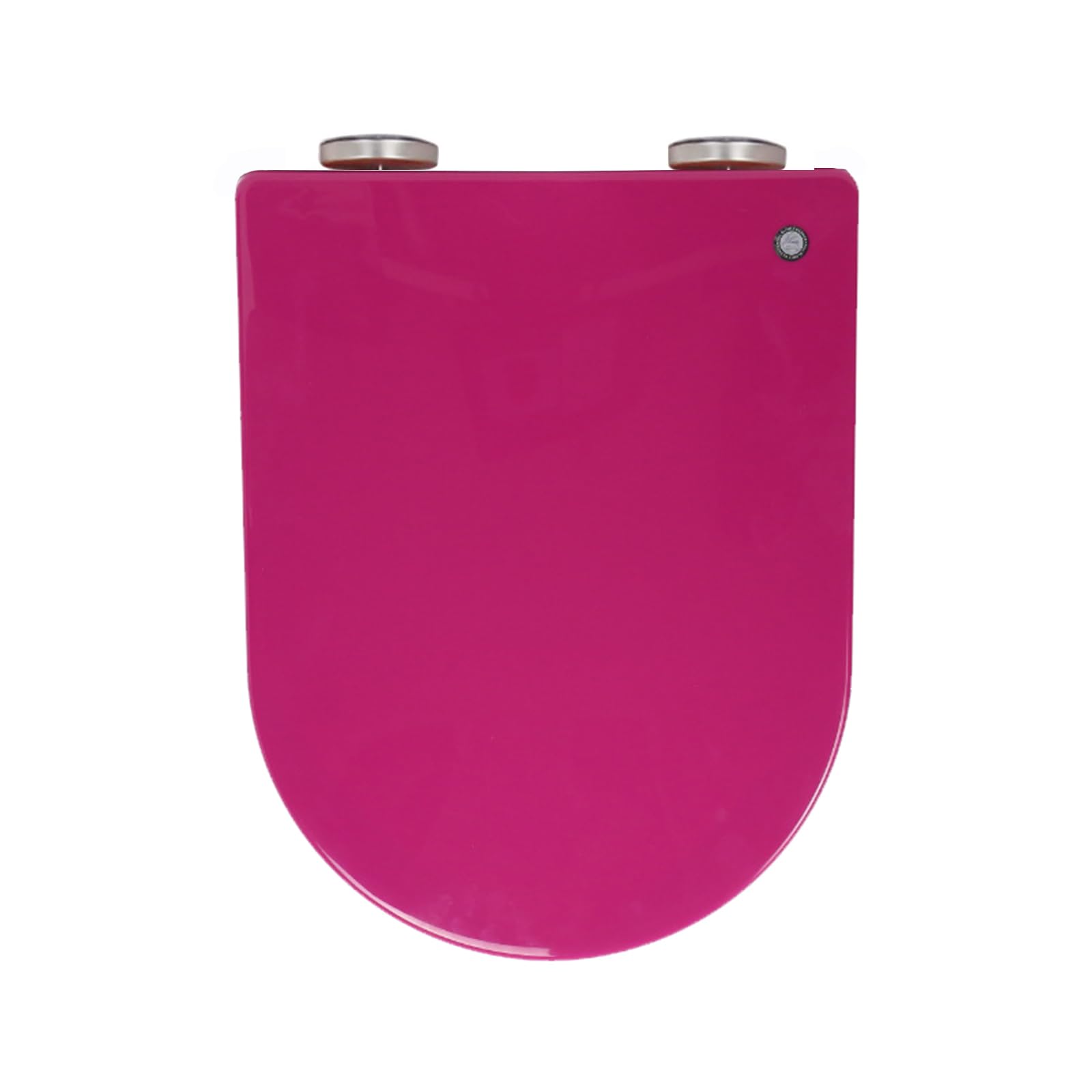 Universal Quiet Close Elongated d-Shaped Purple Toilet seat with Adjustable Hinges, Easy Install, Toilet, Purple, Close, seat, Quiet, Universal, Shaped, Elongated