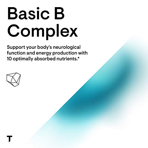 Thorne Research - Complexo B Básico - Vitaminas B em suas formas ativas - 60 cápsulas