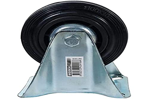 WERKA PRO - 10918 - Roulette Fixe - Sans Frein - 100 mm - Supporte Une Charge Max de 100 kg Cover